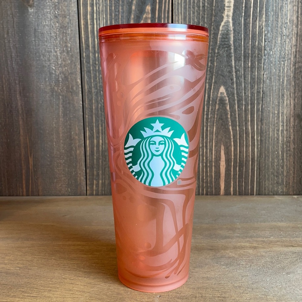 Starbucks Pink zebra cup
